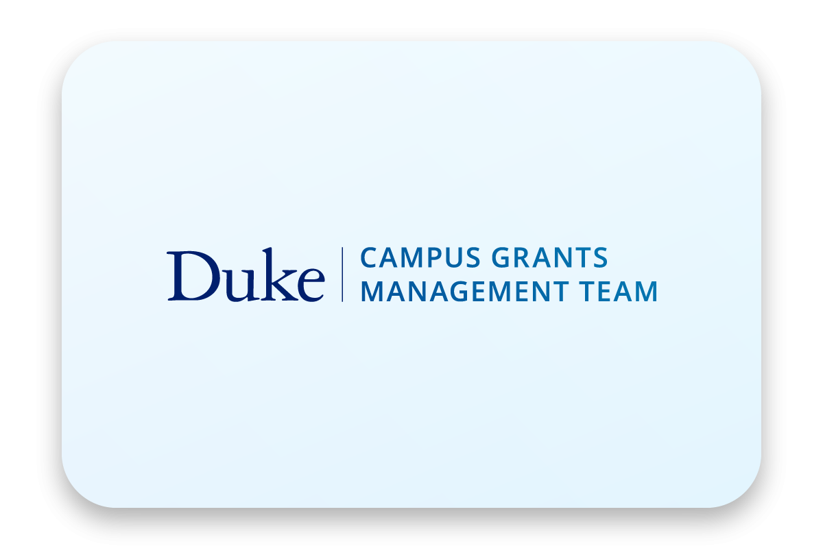 Hyperlink to Duke Campus Grants Management Team (CGMT) page